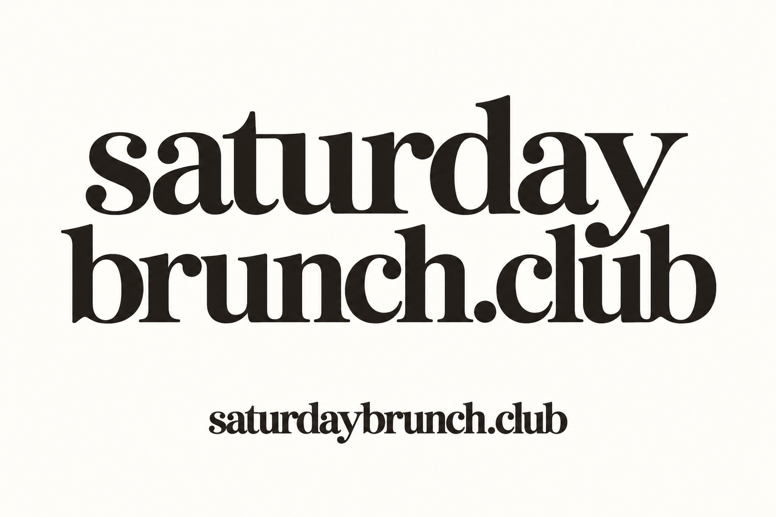 Saturday Brunch Club